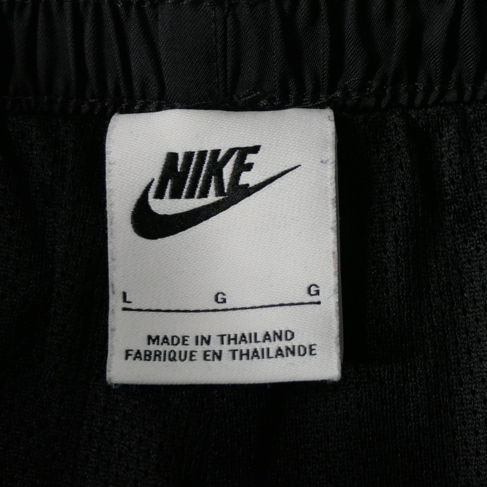 Nike Womens Athletic Shorts L Black Wide Waistband Athleisure Running Training - Picture 2 of 4